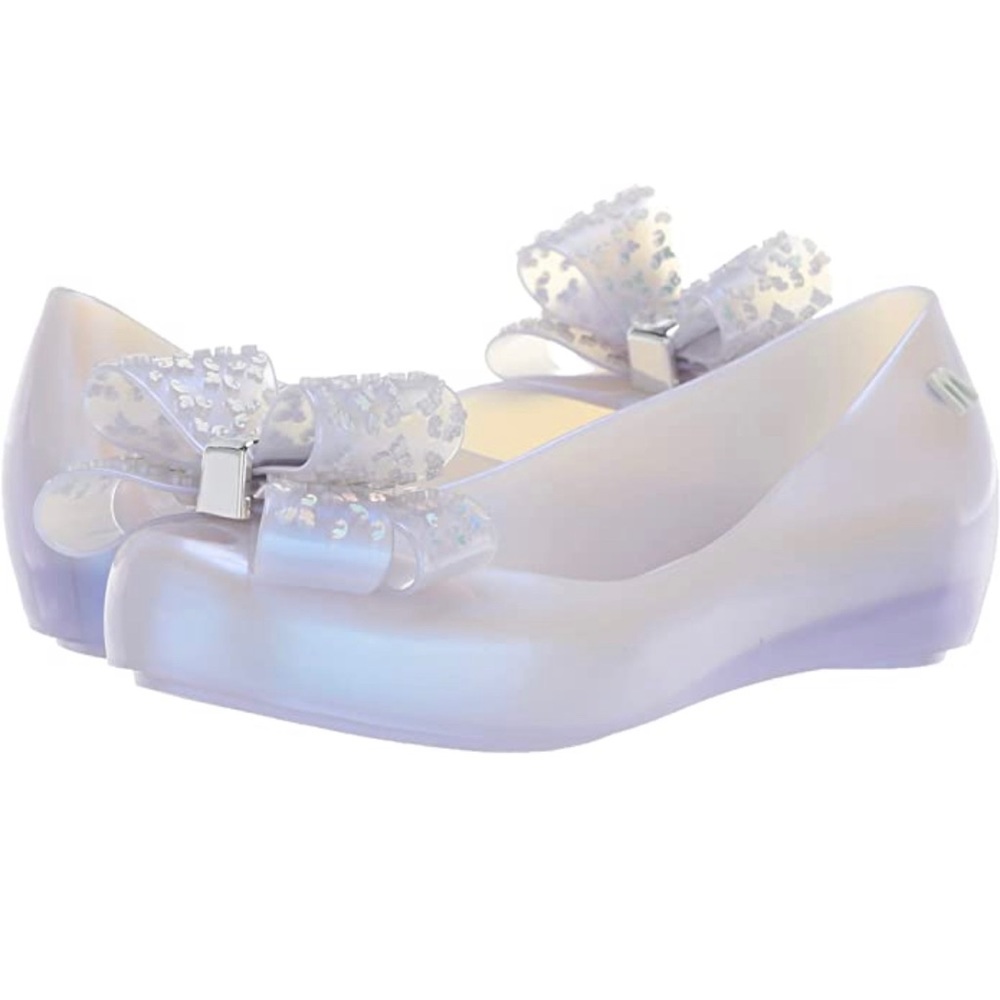 NWTIB Mini Melissa Mel Ultragirl Sweet IV in Lilac Pearl, sz 11 Little Kid